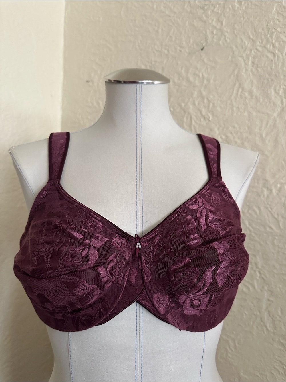 Wacoal Awareness Underwire Bra Warm Plum Purple 40D